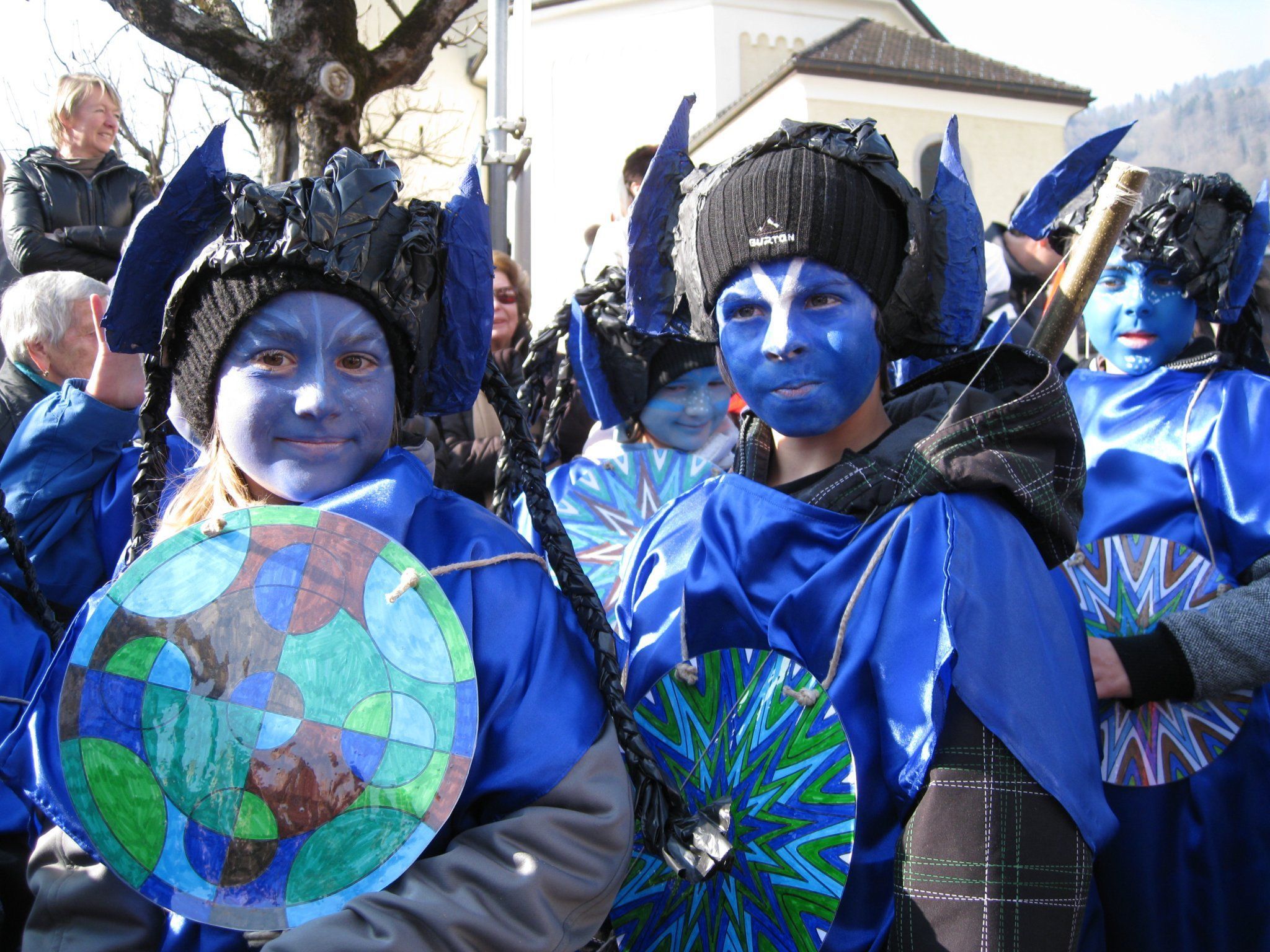 „Gammla, gammla – Fätza sammla“, heißt es im Schrunser Fasching. „Gammla, gammla – Fätza sammla“, heißt es im Schrunser Fasching.