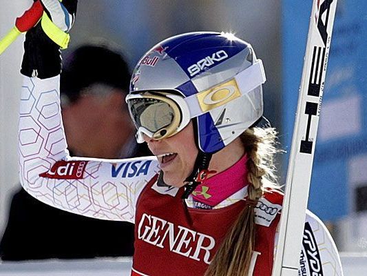 Lindsey Vonn setzt sich in der Super-Kombi in St. Moritz durch. Lindsey Vonn setzt sich in der Super-Kombi in St. Moritz durch.