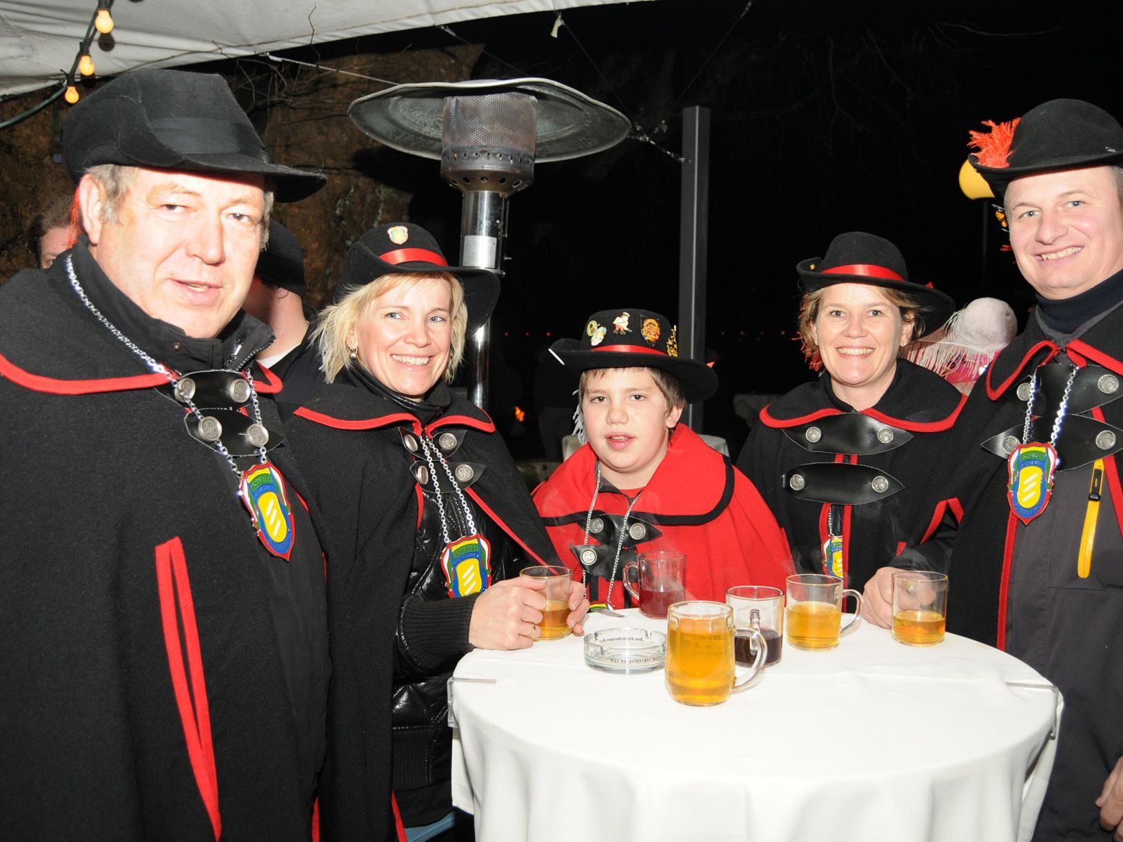 Die einstigen Oberschlieferpaare auf Gastbesuch beim Bregenzer Ore-Prinzen. Die einstigen Oberschlieferpaare auf Gastbesuch beim Bregenzer Ore-Prinzen.