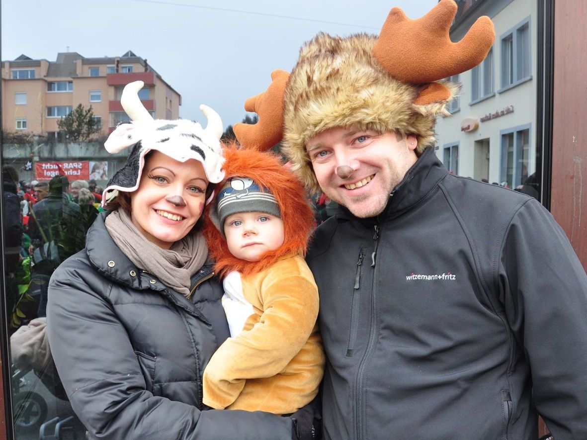 Charmante große und kleine Mäschgerle wie diese werden am 11. Februar im Ortszentrum erwartet. Charmante große und kleine Mäschgerle wie diese werden am 11. Februar im Ortszentrum erwartet.