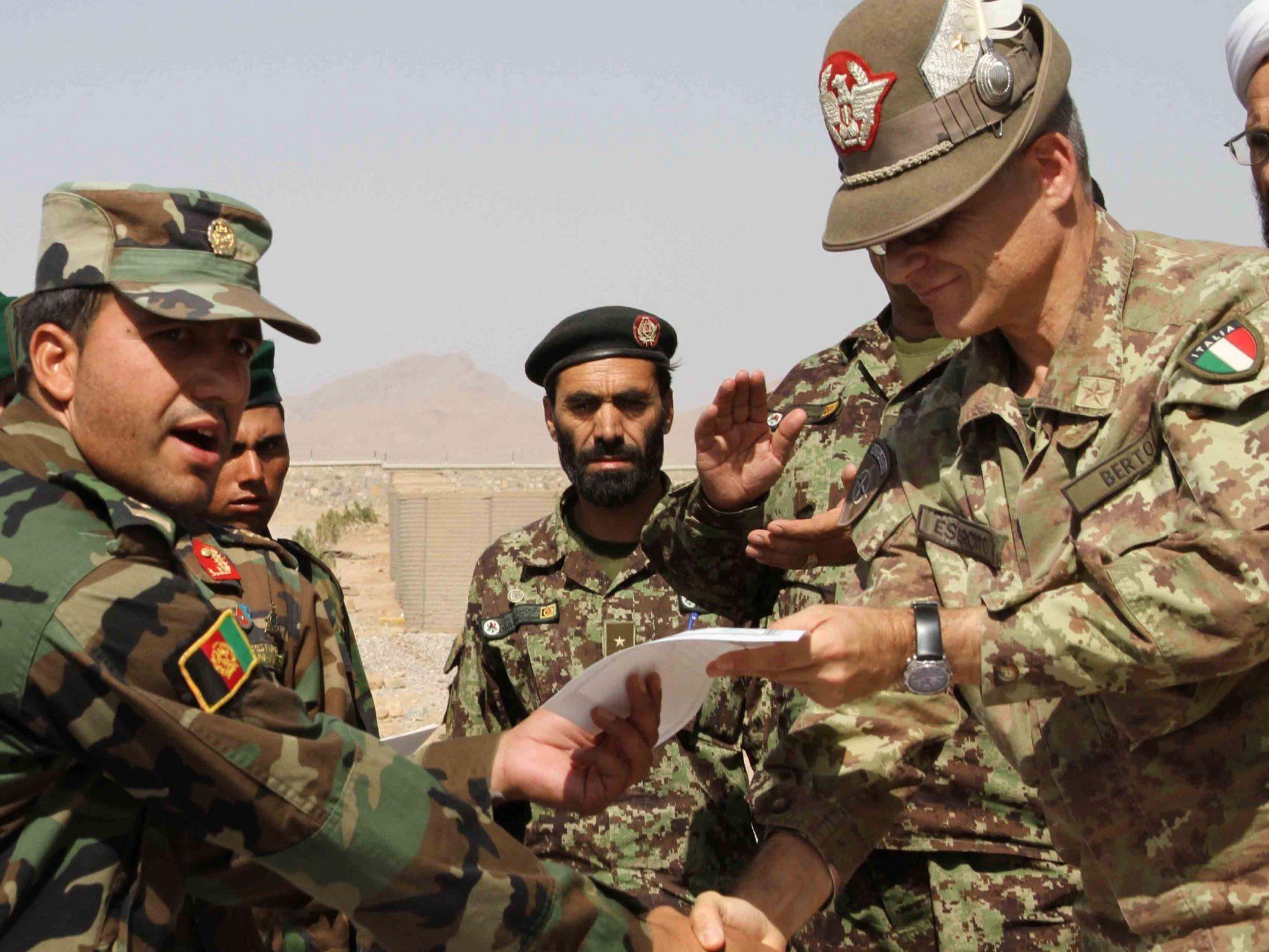 Die italienische Regierung will die Finanzierung für die Auslandsmission in Afghanistan kürzen.