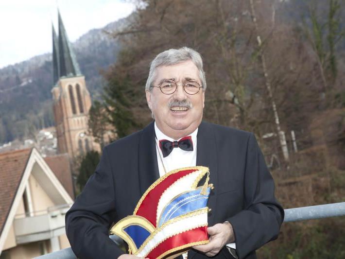 Seit 1995 ist Claus Haberkorn Mitglied der Bregenzer Faschingsgesellschaft.