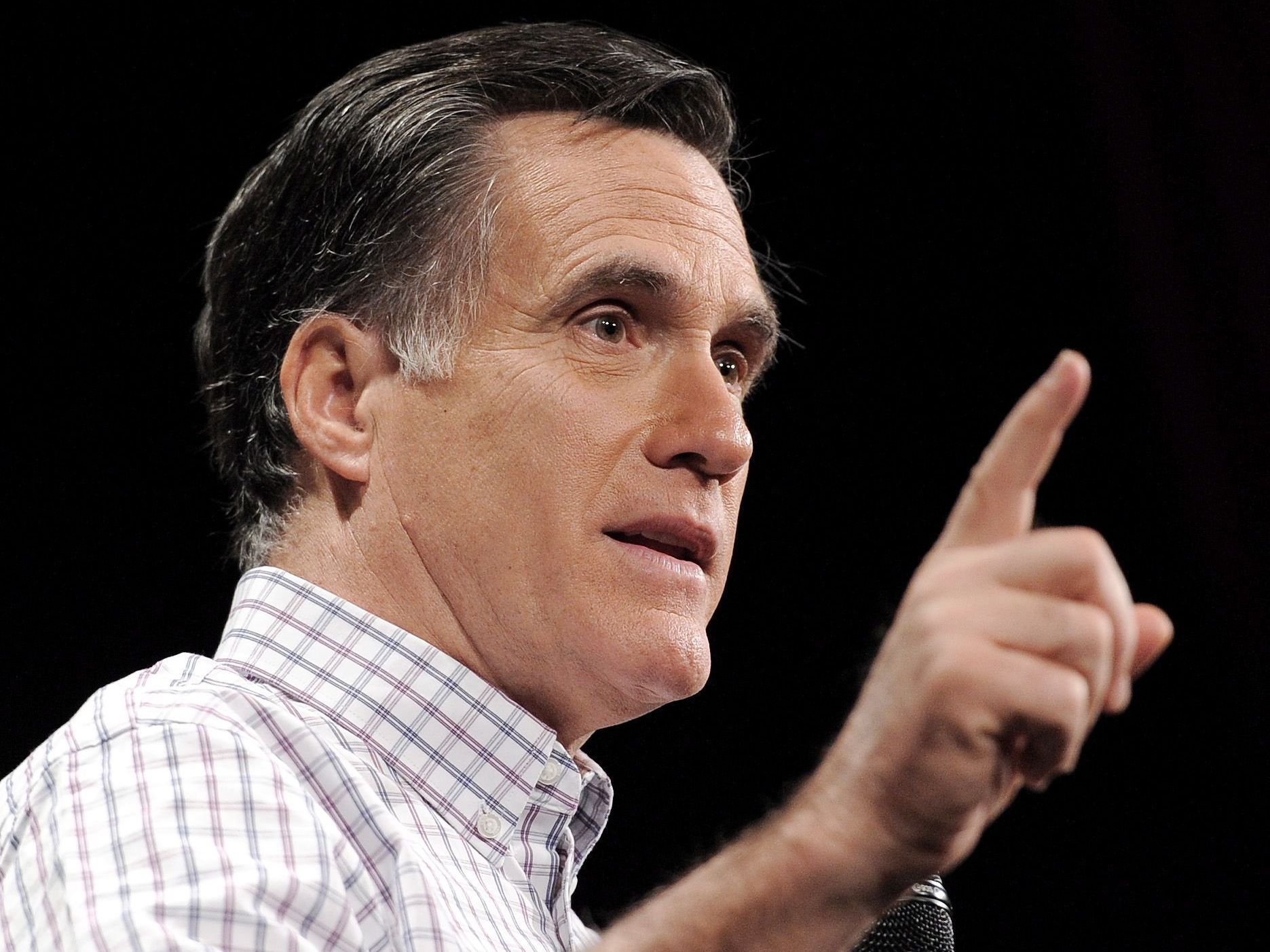 Meinungsforscher sehen Romney in New Hampshire rund 20 Prozentpunkte vor seinen Mitbewerbern. Meinungsforscher sehen Romney in New Hampshire rund 20 Prozentpunkte vor seinen Mitbewerbern.