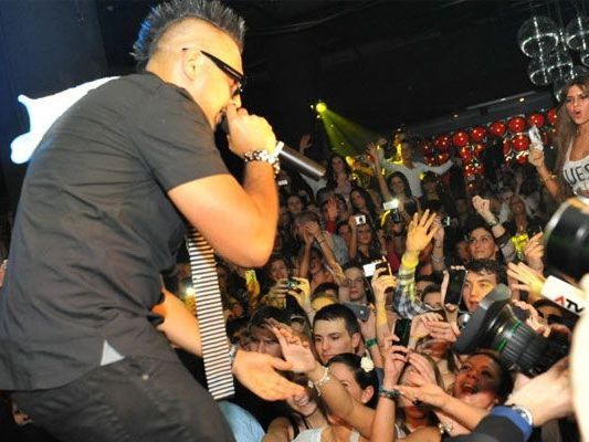 Sean Paul brachte den Club Couture zum Kochen. Sean Paul brachte den Club Couture zum Kochen.