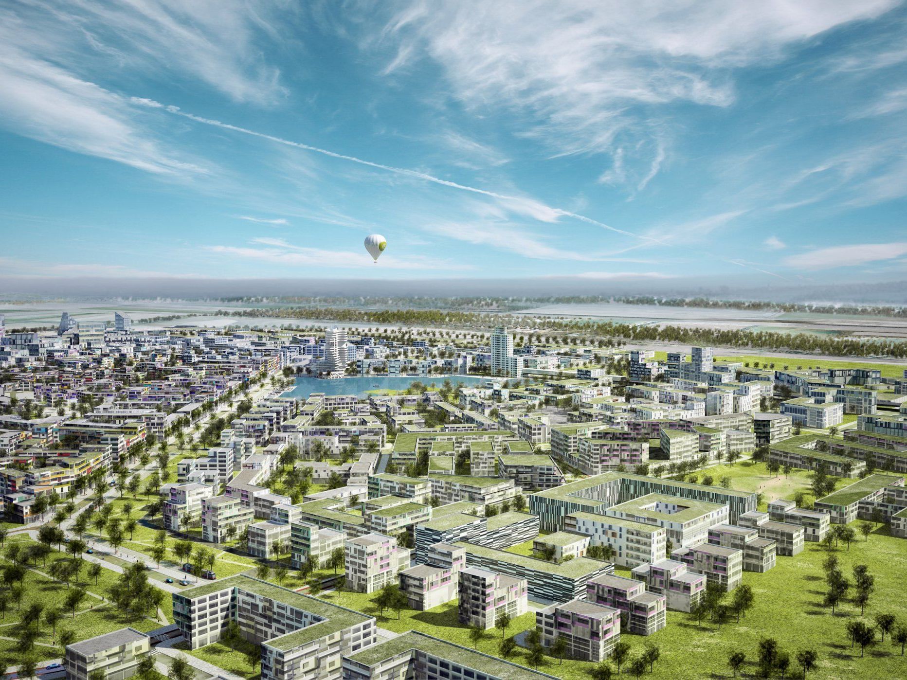 So soll Aspern einmal aussehen - ca. 2030 wird es so weit sein So soll Aspern einmal aussehen - ca. 2030 wird es so weit sein
