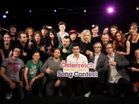 Österreich startet im ersten Semifinale beim Eurovision Song Contest 2012.