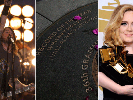 Die Grammy Awards 2012 standen im Zeichen von Whitney Houston Die Grammy Awards 2012 standen im Zeichen von Whitney Houston