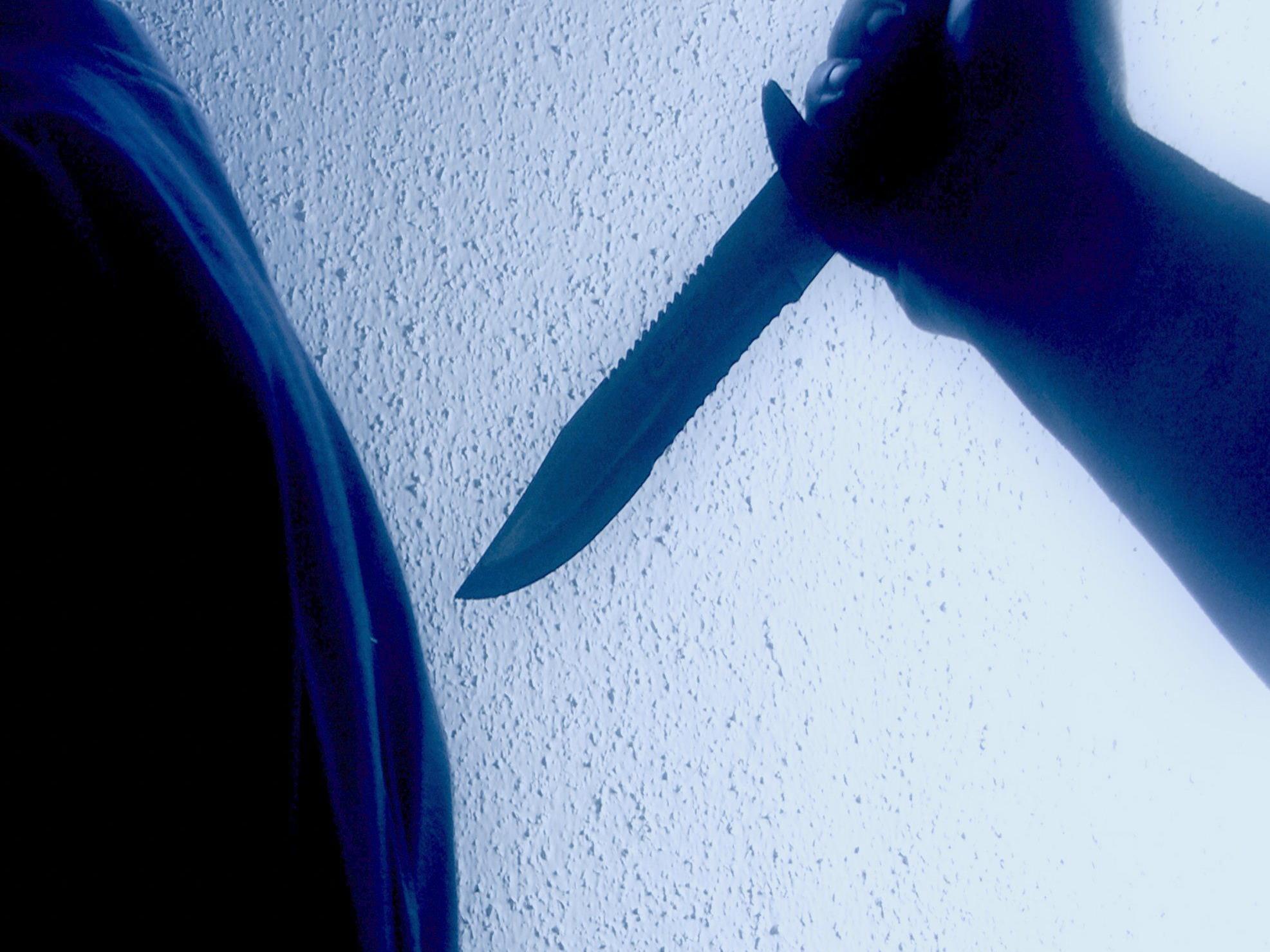 Räuber bedrohten das Opfer mit einem Messer