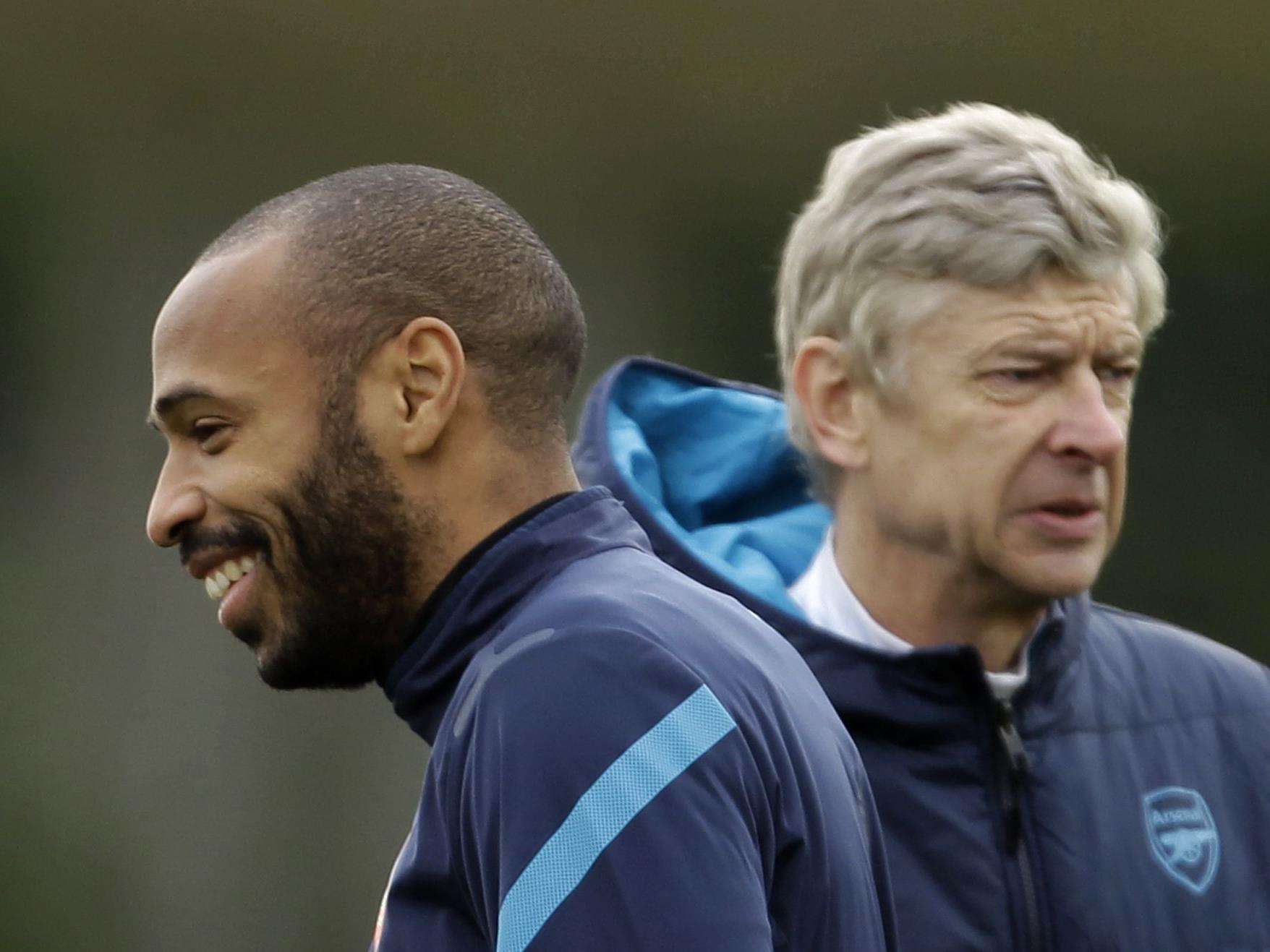 Thierry Henry spielt sein letztes Spiel für Arsenal vor seiner Rückkehr zu Red Bull New York.
