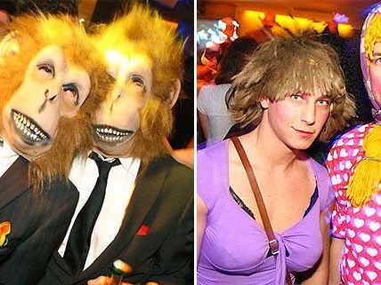 Ob Inspiration aus dem Tierreich oder mädchenhafte Perücken - die Wiener verkleiden sich gern im Fasching Ob Inspiration aus dem Tierreich oder mädchenhafte Perücken - die Wiener verkleiden sich gern im Fasching