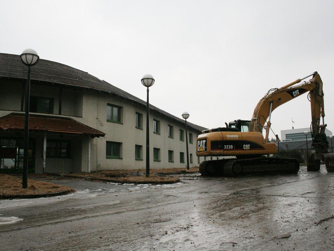 Die ehemalige Kaserne Galina wird abgerissen