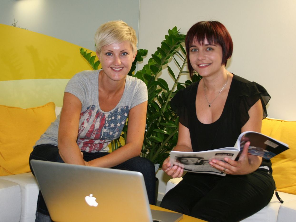 Cornelia Müller und Manuela Mylonas vom Alpinale-Vorstand. Cornelia Müller und Manuela Mylonas vom Alpinale-Vorstand.