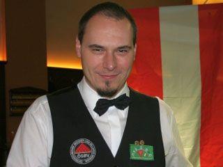 Mag. Werner Rieschl, Staatsmeister English Billiards Points- Format