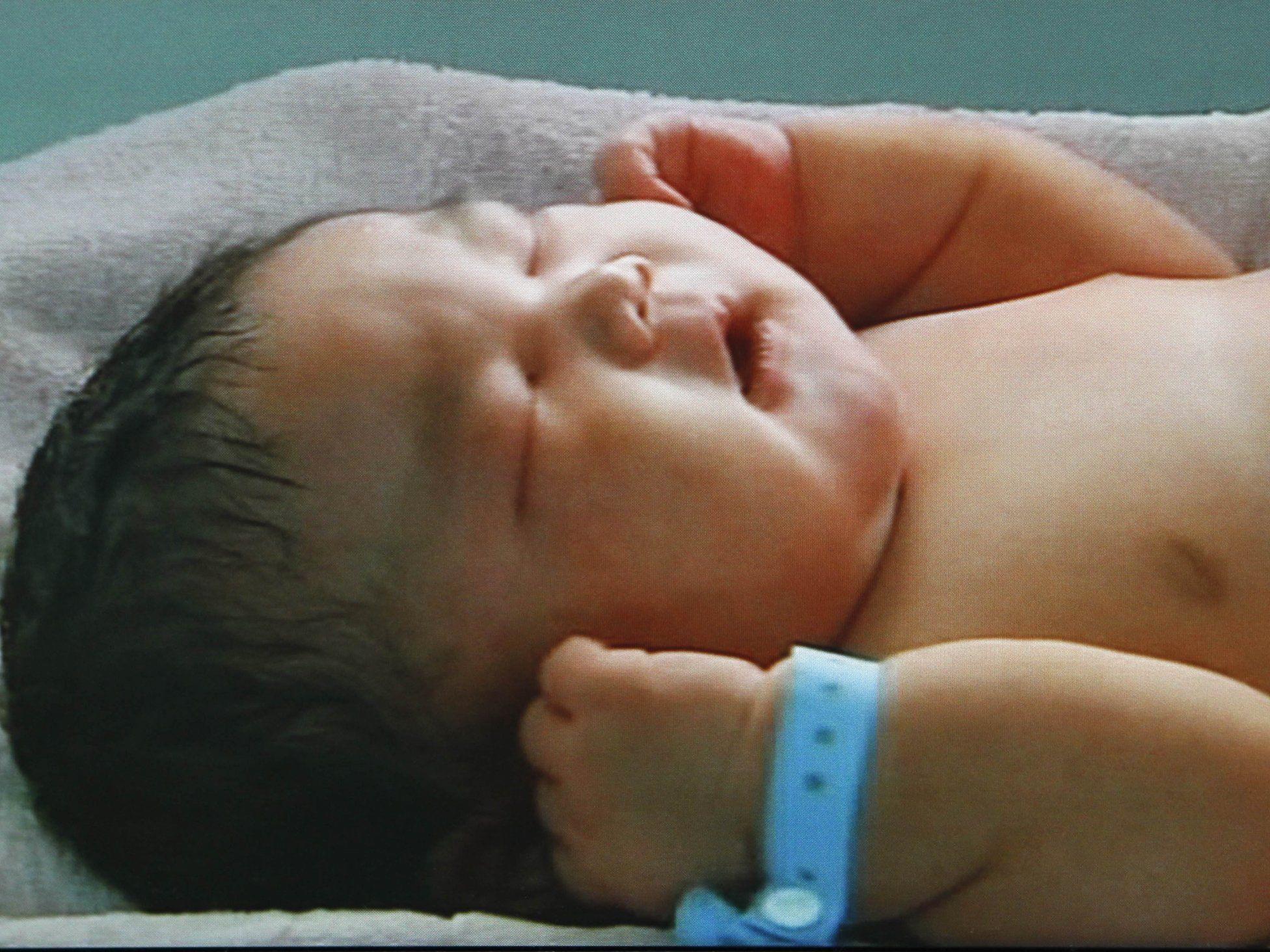 Das wohl schwerste Baby Chinas wurde geboren.