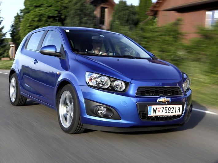 Der Chevrolet Aveo ist der sicherste Kleinwagen des letzten Jahres.