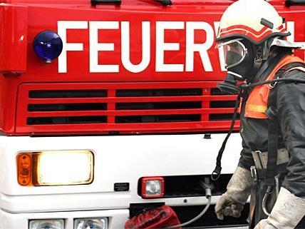 70 Feuerwehrleute waren beim Brand in der Rennbahnwegsiedlung im Einsatz.