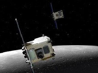 "Grail"-Sonden filmten die Mond-Rückseite