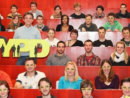 YPD-Initiator Hannes Jagerhofer beim YPD-Bundesländer-Finale in Wien. YPD-Initiator Hannes Jagerhofer beim YPD-Bundesländer-Finale in Wien.