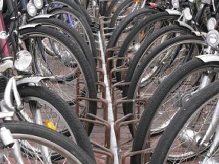 Fahrradsuchende werden beim Flohmarkt im WUK sicher fündig.