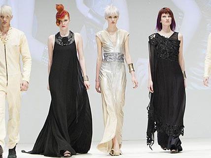 So glamourös präsentierten sich die Models bei der Austria Hair 2012
