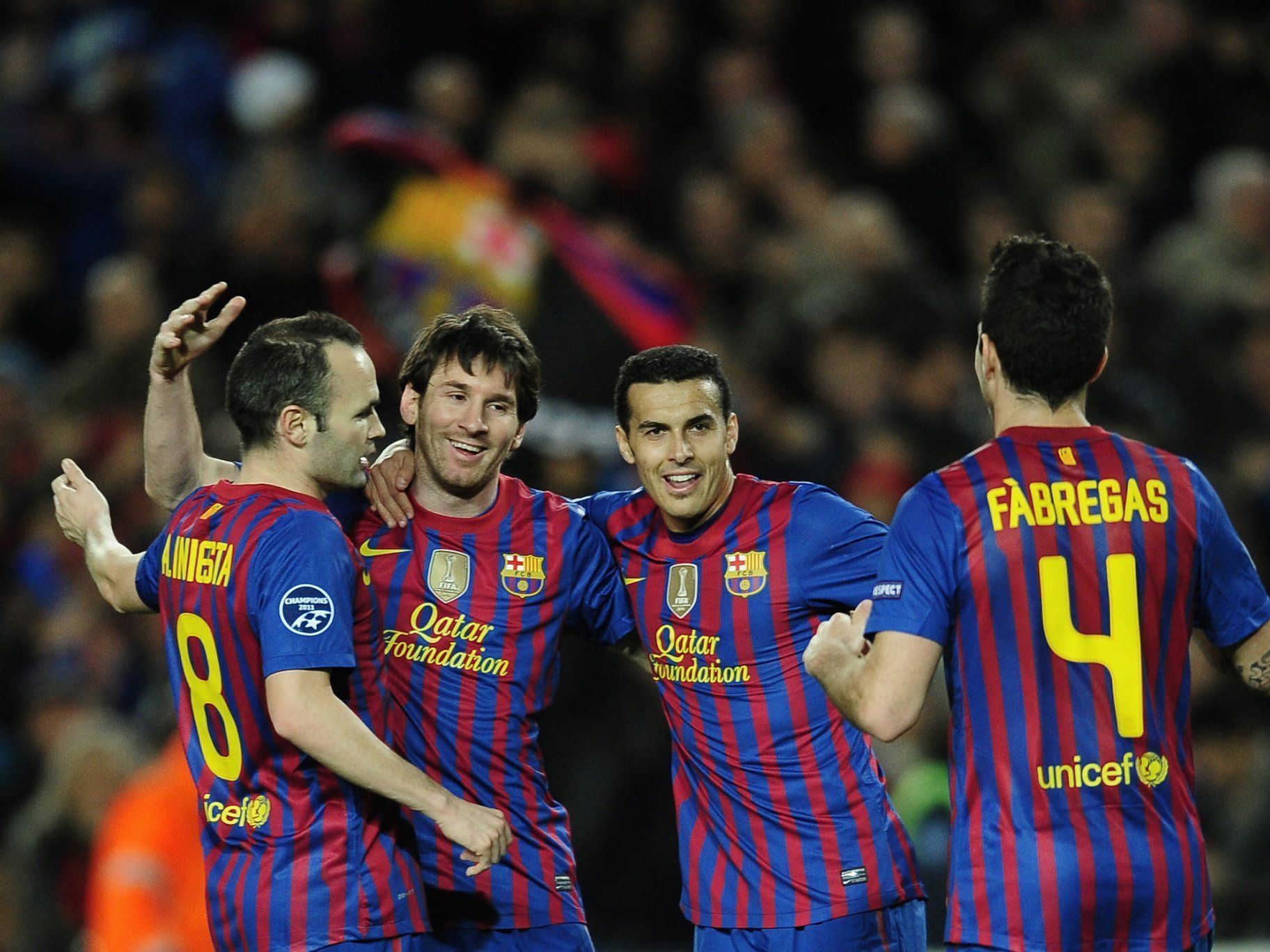 Barcelona gab beim 7:1-Sieg Bayer Leverkusen keine Chance. Barcelona gab beim 7:1-Sieg Bayer Leverkusen keine Chance.