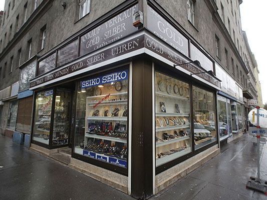 Dieser Juwelier in der Ennsgasse in Leopoldstadt wurde zum zweiten Mal Überfallopfer Dieser Juwelier in der Ennsgasse in Leopoldstadt wurde zum zweiten Mal Überfallopfer
