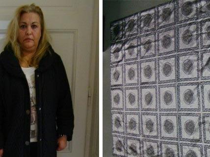 Die mutmaßliche Trickdiebin Marika S. (47) benutzte eine Decke, um ihre Opfer abzulenken