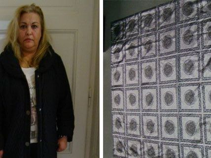 Die mutmaßliche Trickdiebin Marika S. (47) benutzte eine Decke, um ihre Opfer abzulenken Die mutmaßliche Trickdiebin Marika S. (47) benutzte eine Decke, um ihre Opfer abzulenken