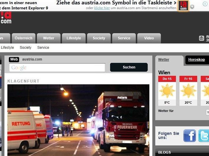 Mit dem Internet Explorer AUSTRIA.COM neu erleben Mit dem Internet Explorer AUSTRIA.COM neu erleben