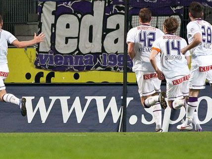 Die Wiener Austria konnte sich mit 1:0 gegen Wacker Innsbruck durchsetzen. Die Wiener Austria konnte sich mit 1:0 gegen Wacker Innsbruck durchsetzen.