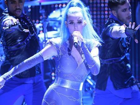 Katy Perry performte bei der Echo-Verleihung 2012. Gewinner waren u.a. Tim Bendzko, Rammstein udn Andreas Gabalier.