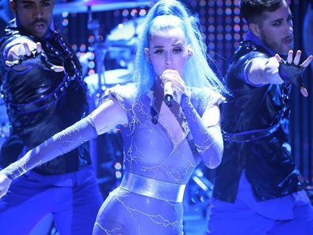 Katy Perry performte bei der Echo-Verleihung 2012. Gewinner waren u.a. Tim Bendzko, Rammstein udn Andreas Gabalier.