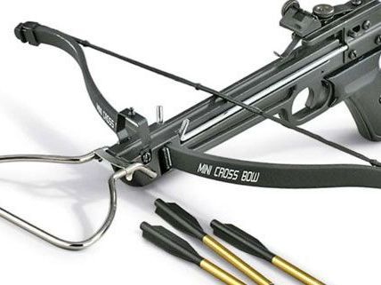 Unter anderem soll mit einer Armbrust geschossen worden sein. Unter anderem soll mit einer Armbrust geschossen worden sein.