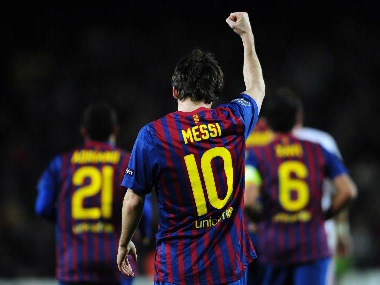 "Messi, Messi!", skandierten die 75.632 Zuschauer im Nou Camp.