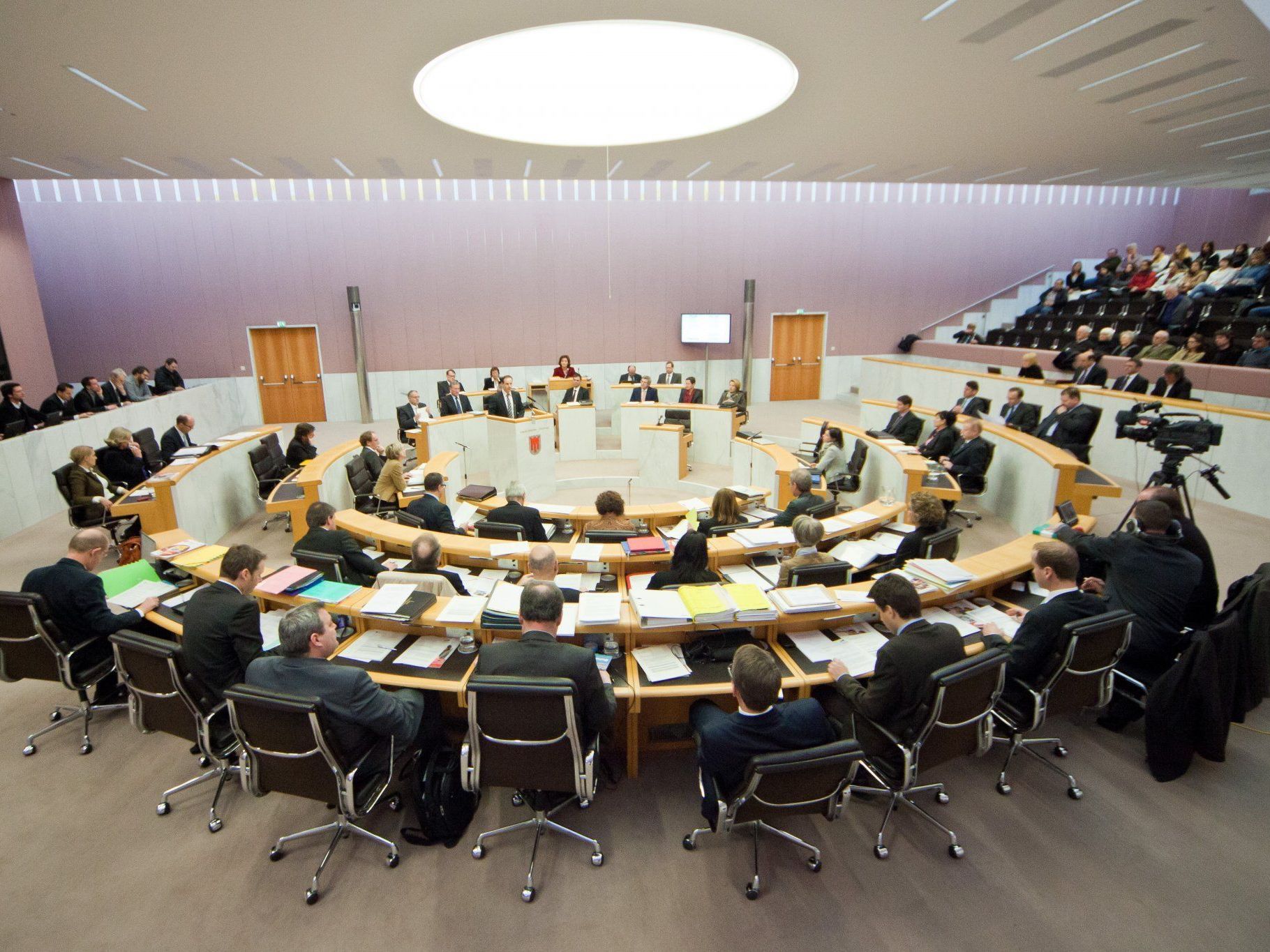 "Aktuelle Stunde" in der Vorarlbergre Landtagssitzung. "Aktuelle Stunde" in der Vorarlbergre Landtagssitzung.