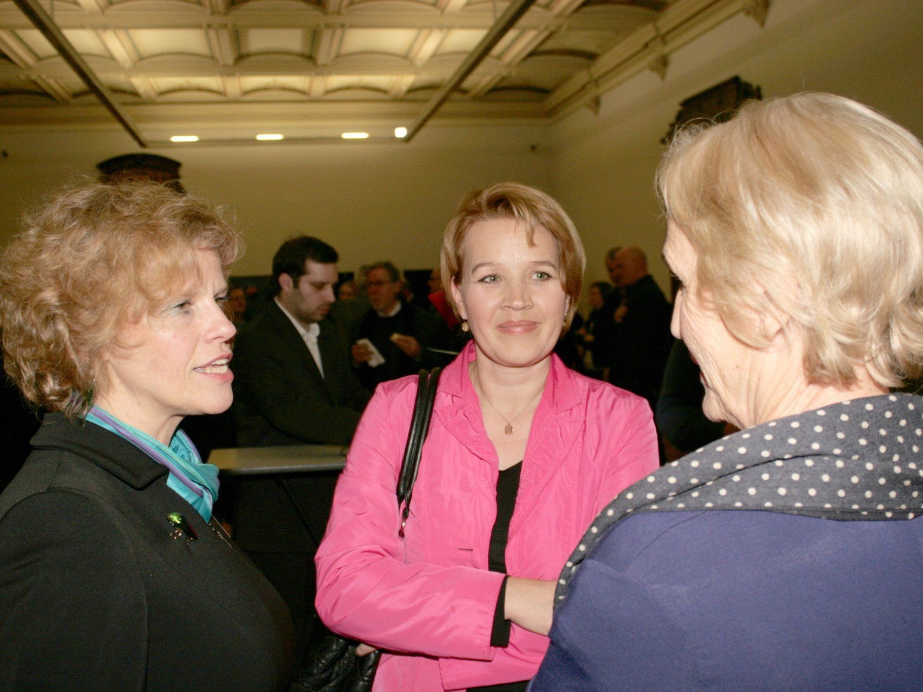 Generaldirektorin KHM Sabine Haag, LR Kaufmann, Angelika Köb Generaldirektorin KHM Sabine Haag, LR Kaufmann, Angelika Köb