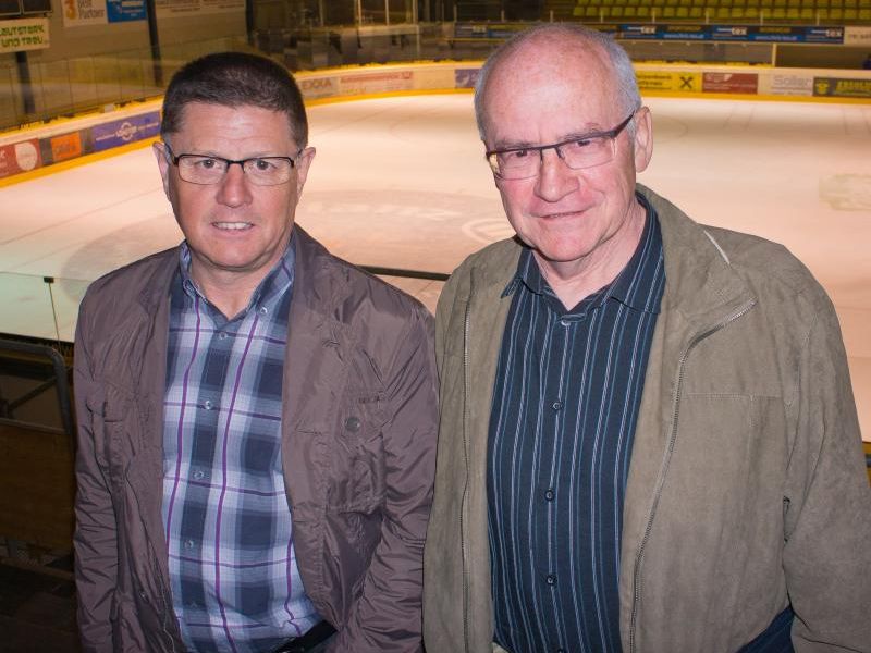 Präse Gerold Konzett und Vize Wener Alfare wollen Ruhe in das Eishockey bringen. Präse Gerold Konzett und Vize Wener Alfare wollen Ruhe in das Eishockey bringen.