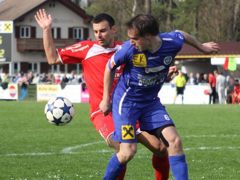 Kevin Dold zählt zu den Aktivposten von FC Mohren Dornbirn beim 4:1-Sieg in Hard. Kevin Dold zählt zu den Aktivposten von FC Mohren Dornbirn beim 4:1-Sieg in Hard.