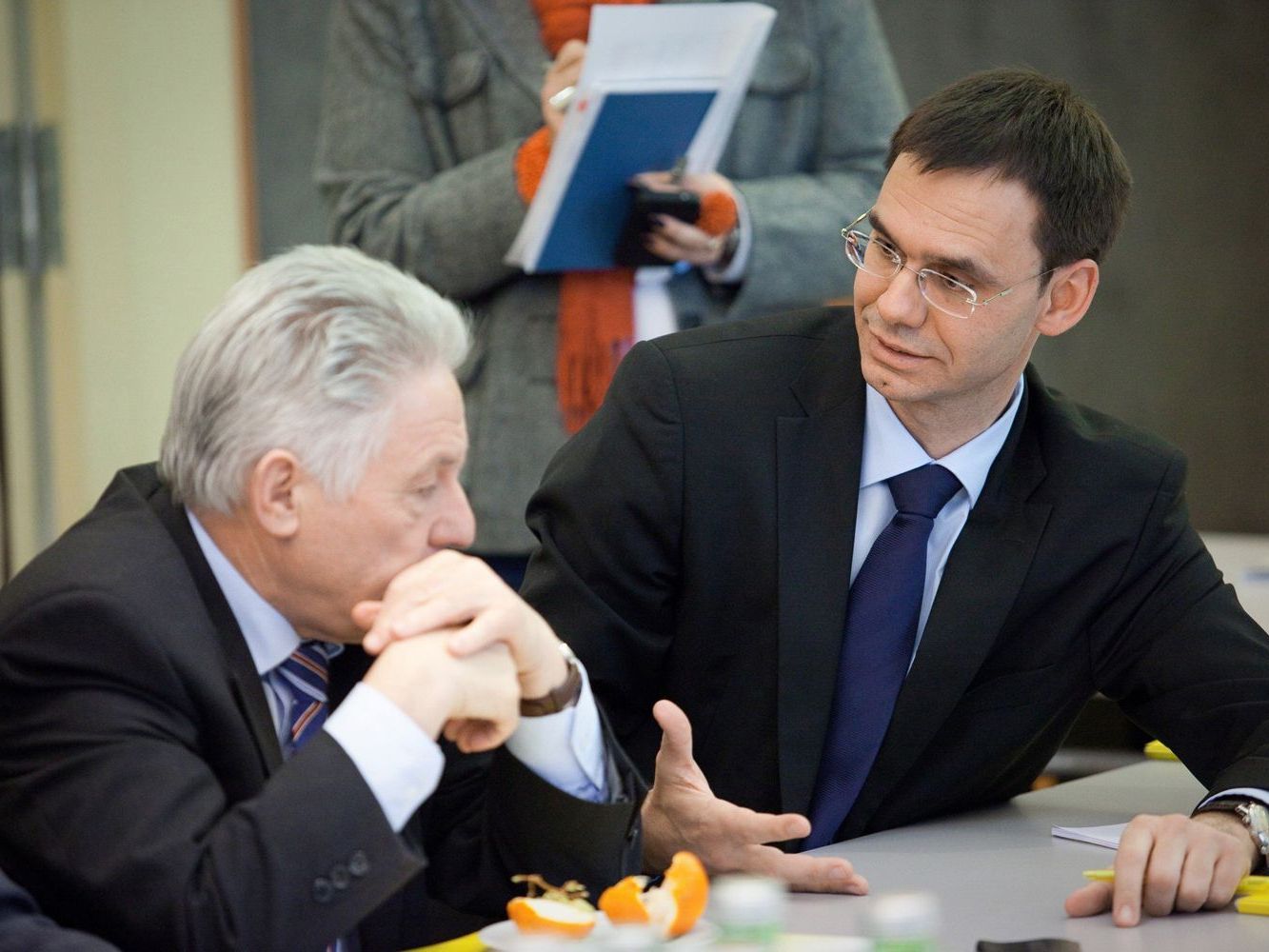 Verhandlungen zum Stabilitätspakt: LH Wallner (im Bild mit Oberösterreichs Landeshauptmann Pühringer) wurde als Ländervertreter nominiert Verhandlungen zum Stabilitätspakt: LH Wallner (im Bild mit Oberösterreichs Landeshauptmann Pühringer) wurde als Ländervertreter nominiert