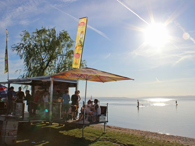 Traumwetter und super Stimmung am Surfweltcup in Podersdorf. Traumwetter und super Stimmung am Surfweltcup in Podersdorf.