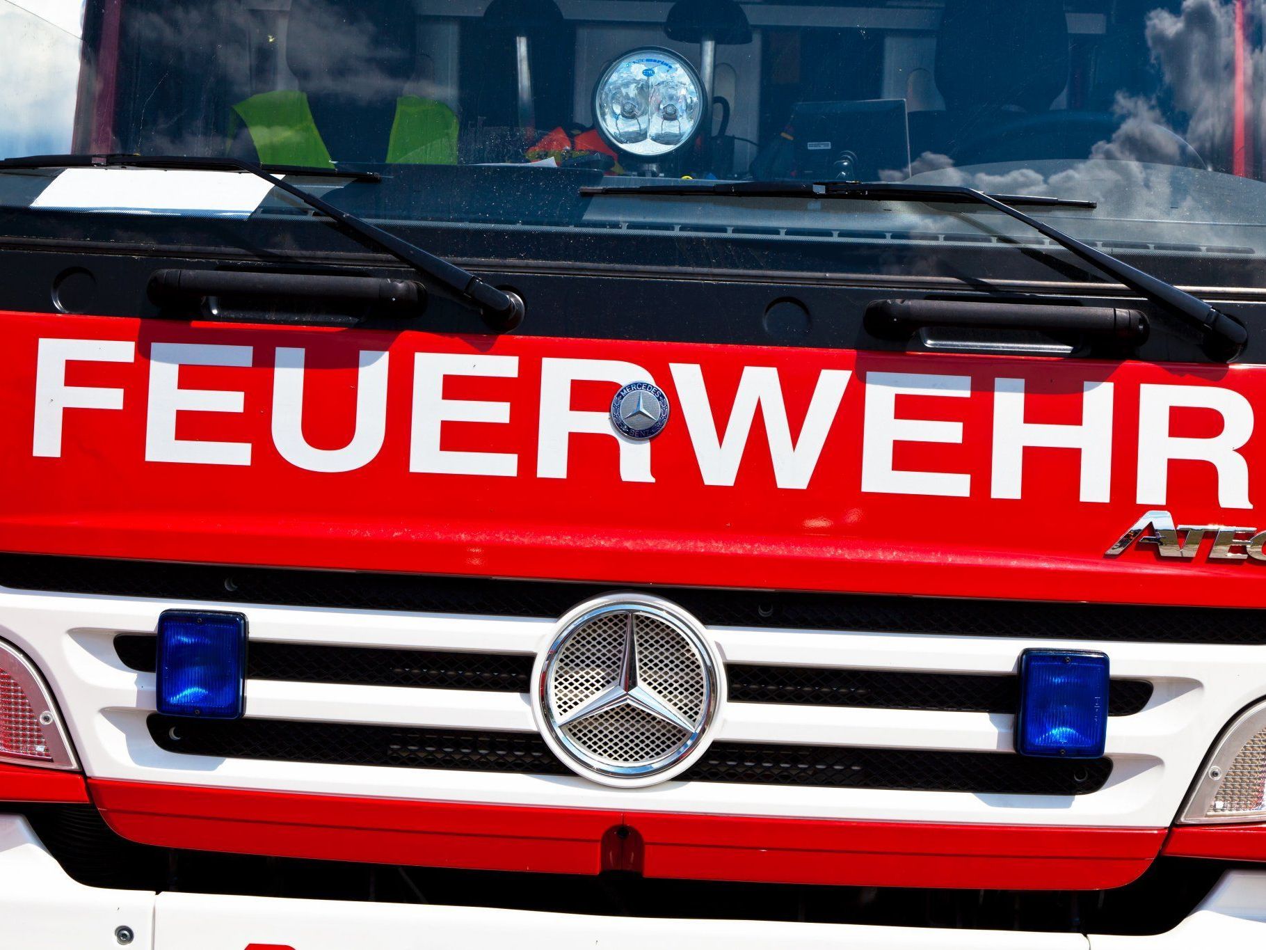 Brandeinsätze wegen des Föhnsturms in Partenen und Frastanz. Brandeinsätze wegen des Föhnsturms in Partenen und Frastanz.
