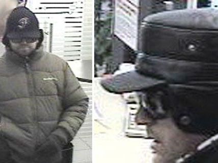 Nach dem Bankraub in Brigittenau wird nach den zwei unbekannten Tätern gesucht Nach dem Bankraub in Brigittenau wird nach den zwei unbekannten Tätern gesucht