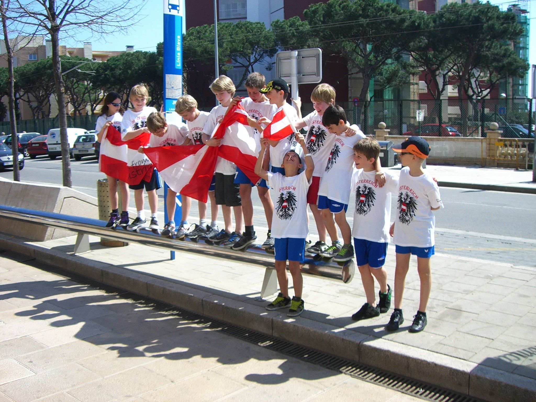 BW U11 Mannschaft in Spanien BW U11 Mannschaft in Spanien