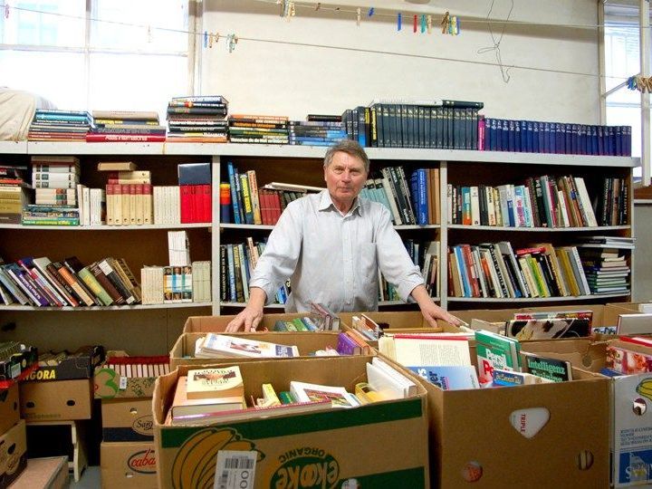 Jede Menge Bücher wird es natürlich beim Flohmarkt im Haus St. Josef geben