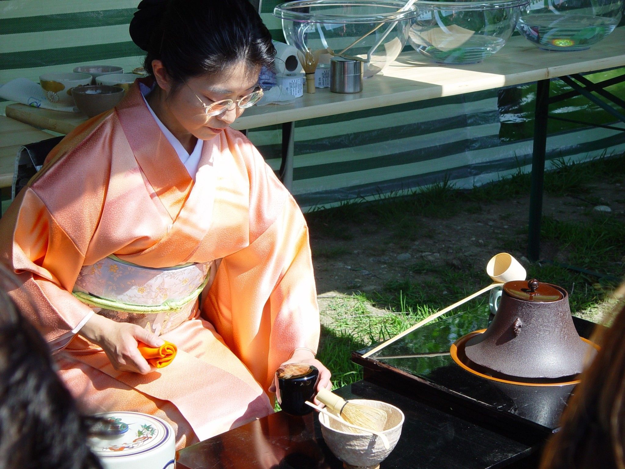 Beim Kirschenhainfest auf der Donauinsel wird die japanische Kultur zelebriert Beim Kirschenhainfest auf der Donauinsel wird die japanische Kultur zelebriert