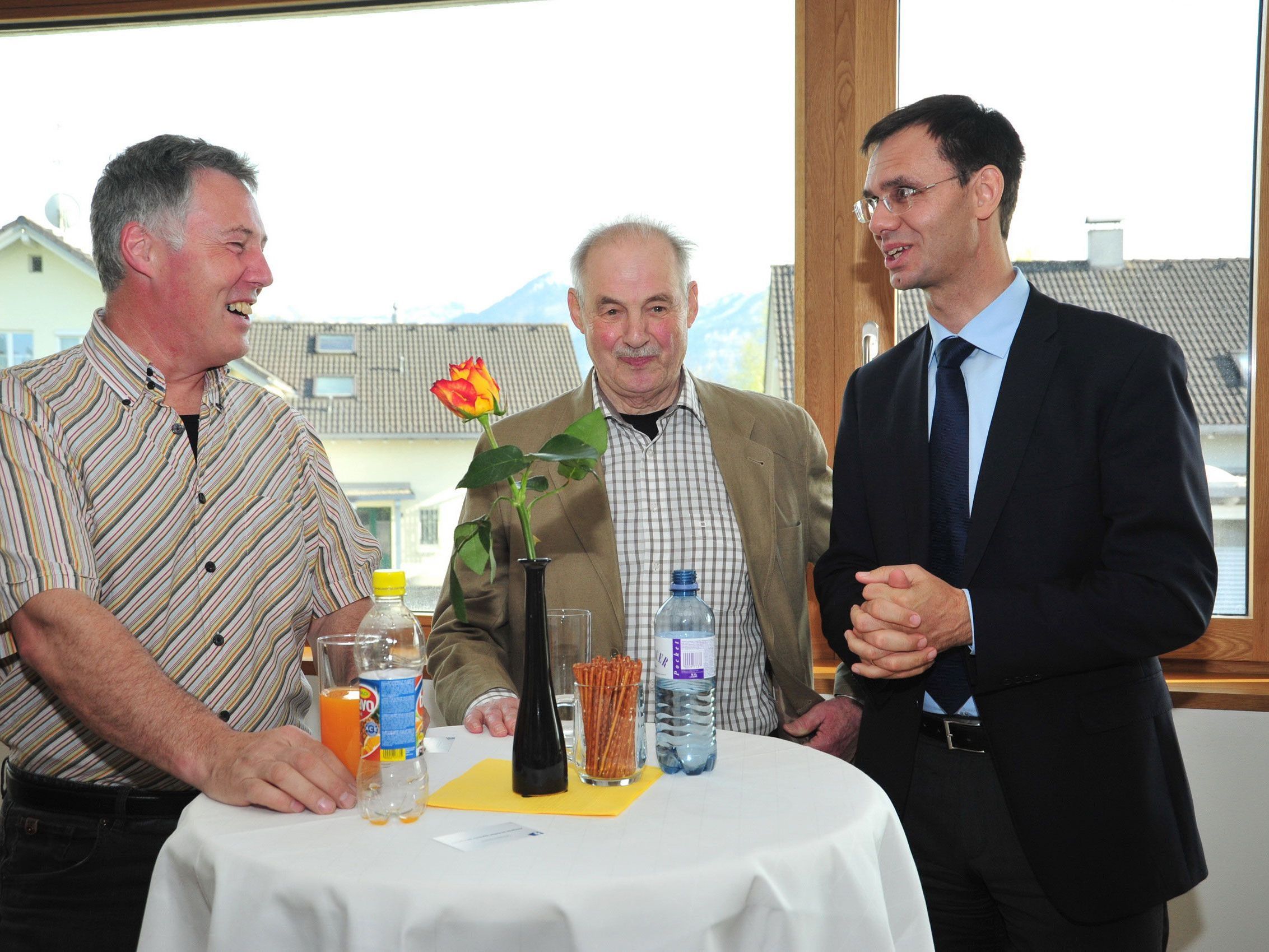 v.l. Lais Manfred, Petschnig Hans, LH Wallner Markus v.l. Lais Manfred, Petschnig Hans, LH Wallner Markus