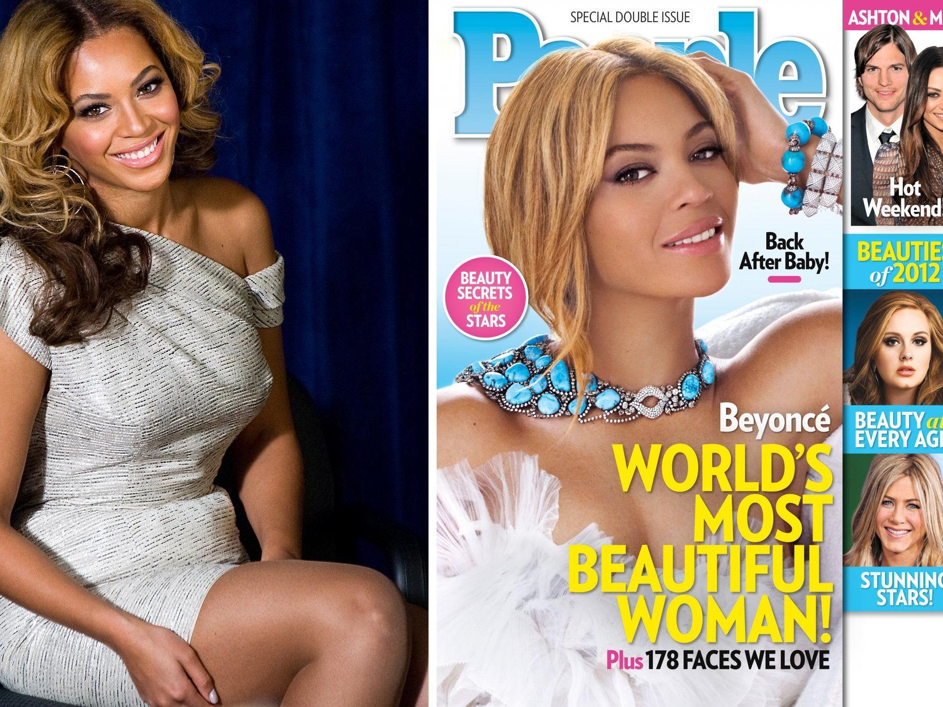 Beyoncé wurde zur schönsten Frau der Welt gekürt.