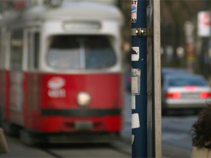 Der Straßenbahnunfall ereignete sich am Montag in Wien-Döbling.