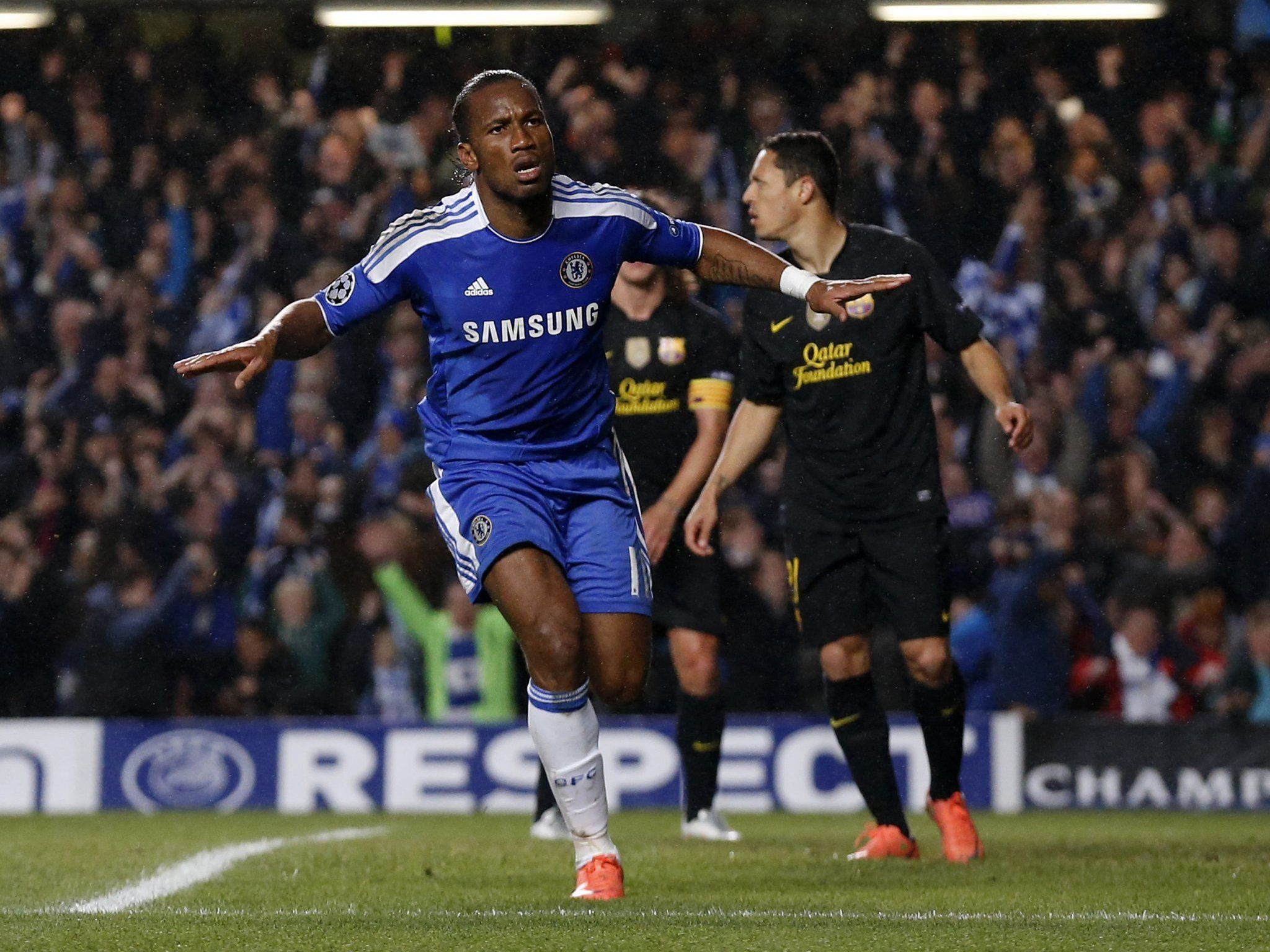 Didier Drogba erzielte den Siegtreffer Didier Drogba erzielte den Siegtreffer