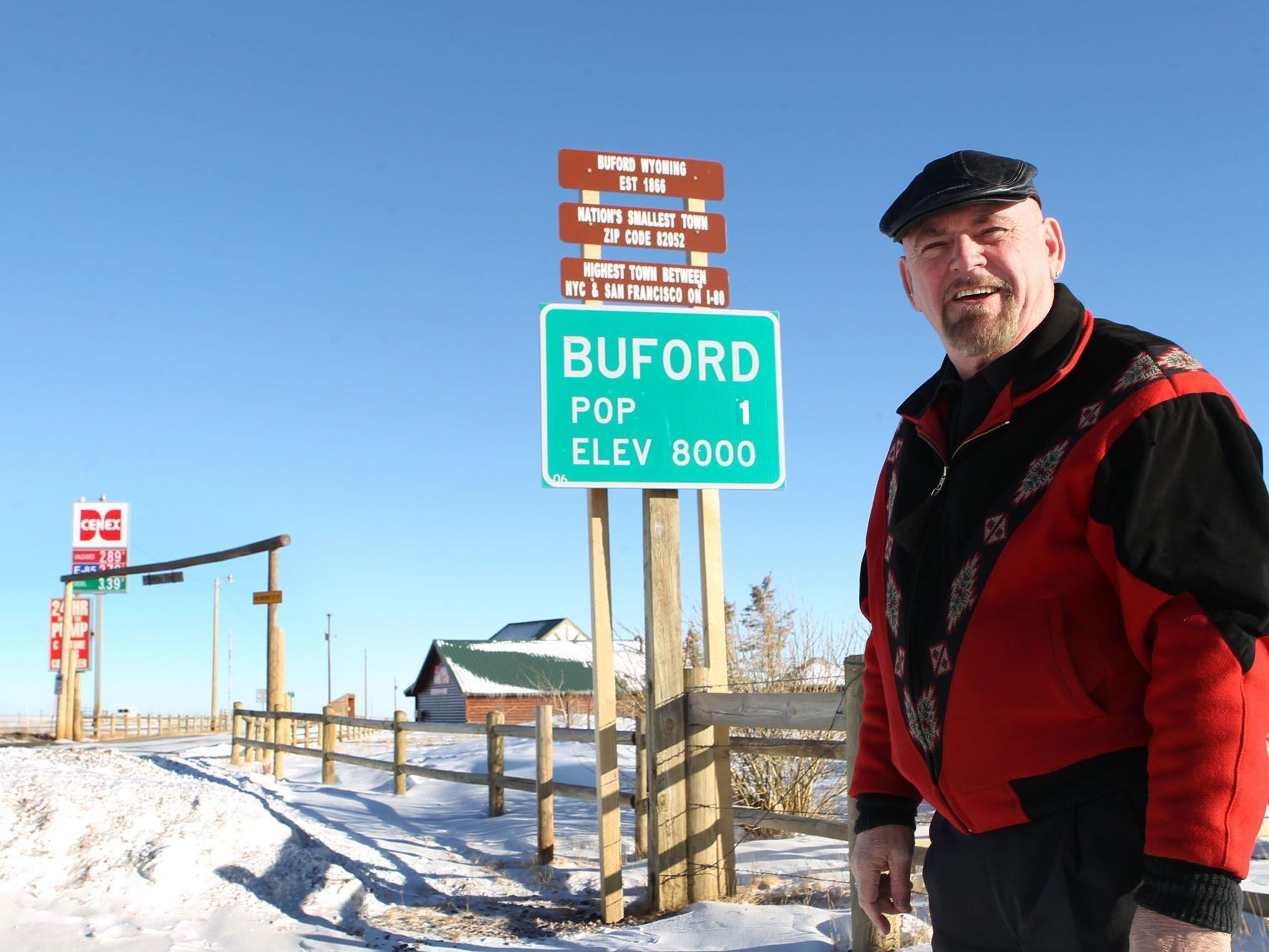 Don Sammons ist der letzte Bewohner von Buford.
